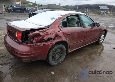 2001 Oldsmobile Alero Gl1 from USA, damaged, VIN 1G3NL52T11C205991